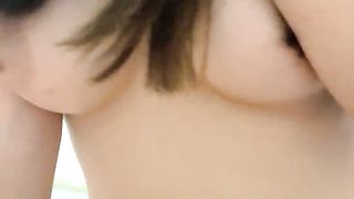 【69堂精品】颜值清纯小情侣黑森林中的嫩鲍被注满精液