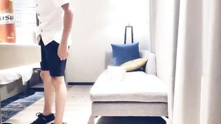 【69堂精品】黄先生探花约灰裙妹子酒店近距离扣逼口交上位01