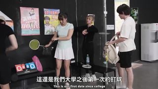 【69堂免费视频】裸体羽毛球比赛边打变口交做爱