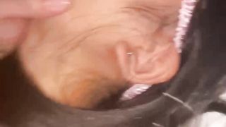 【69堂免费视频】都被博主调教成小母狗了，吞精，颜射，口爆样样精通，反差感十足_DeWatermark