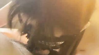 【69堂免费视频】一上来就这么暴力卖力深喉吃起来，换了好多姿势站炮后入快速抽查，最后后入射到屁股沟里，特写小穴超级干净漂亮