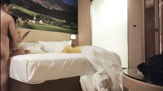 【69堂免费视频】太子约操极品韩国明星脸大奶外围女神_床下高冷床上淫语不断，射进来，射到我逼里