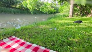 【69堂免费视频】口交内射_性感小骚货『下面有根棒棒糖』和大自然融为一体