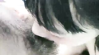 【69堂免费视频】先自慰，毛毛很旺盛，第一视角口交无套啪啪，高潮迭起叫床声很大_