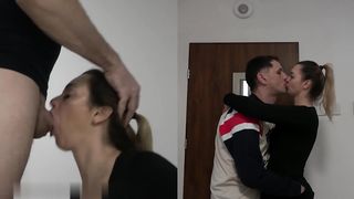 【69堂午夜视频】经过一天的辛苦工作后与我丈夫的一个吻双视角特写爆操骚逼