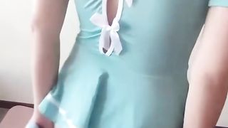 【69堂午夜视频】巨乳黑丝美女 在家被小哥无套输出