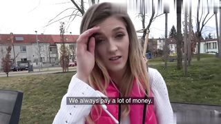 【69堂午夜视频】捷克街头搭讪第六期公园和素人少妇口交后入做爱